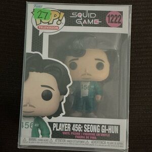 Funko Squid Game Player 456 Vinyl Figure - Green and White
